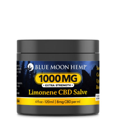 Blue Moon Hemp CBD Salve Limonene 4oz 1000mg