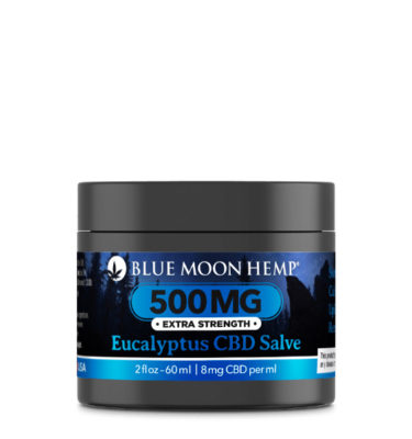 Blue Moon Hemp CBD Salve Eucalyptus 2oz 500mg