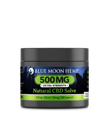 Blue Moon Hemp CBD Salve Natural 4oz 500mg