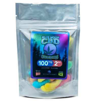 Blue Moon Hemp CBD Gummies 100mg 12pc