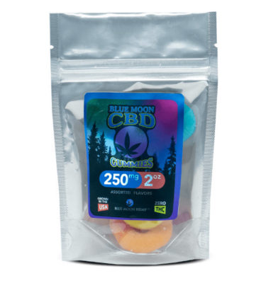 Blue Moon Hemp CBD Gummies 250mg 8pc