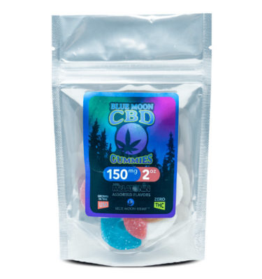 Blue Moon Hemp CBD Gummies w/ Melatonin 150mg 12pc