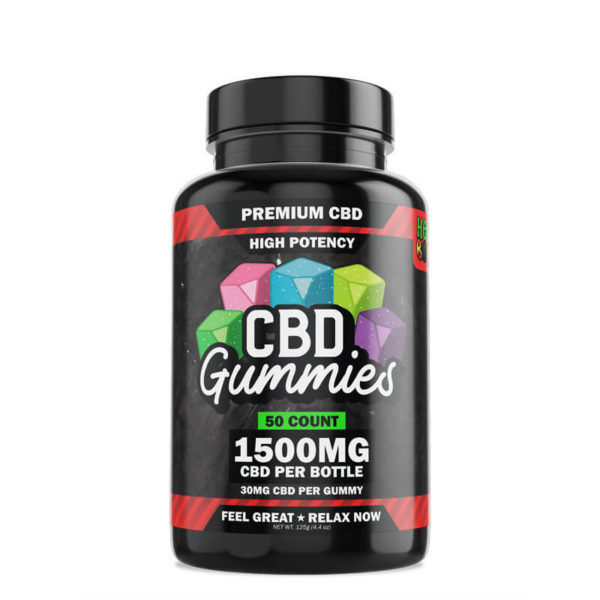 Hemp Bombs CBD Gummies 30mg (50ct-1500mg total) High Potency