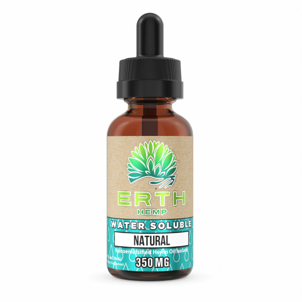ERTH Hemp CBD Water Soluble Nanoemulsified 350mg Natural