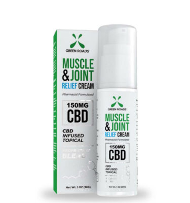 Green Roads Soothing Topical CBD Cream Box-of-4 150mg
