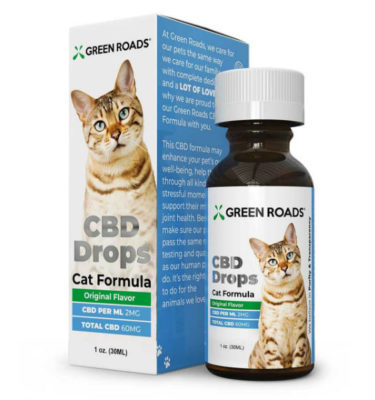 Green Roads 60mg CBD CAT Formula 30ml Box-of-4