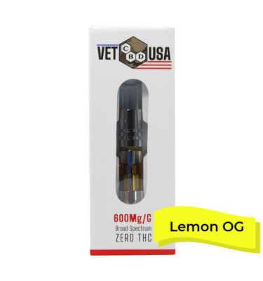 VET CBD USA Half-Gram Cartridge 300mg (Choose Flavor)