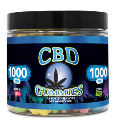 Blue Moon Hemp CBD Gummies Jar (Choose Size)