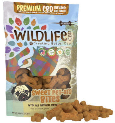 Nano-CBD Premium Dog Treats – Sweet Pet-ato Bites 150mg