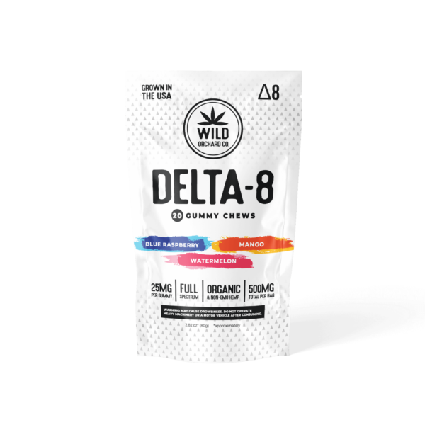 Wild Orchard Full-Spectrum Delta-8 Gummies 500mg (20ct)